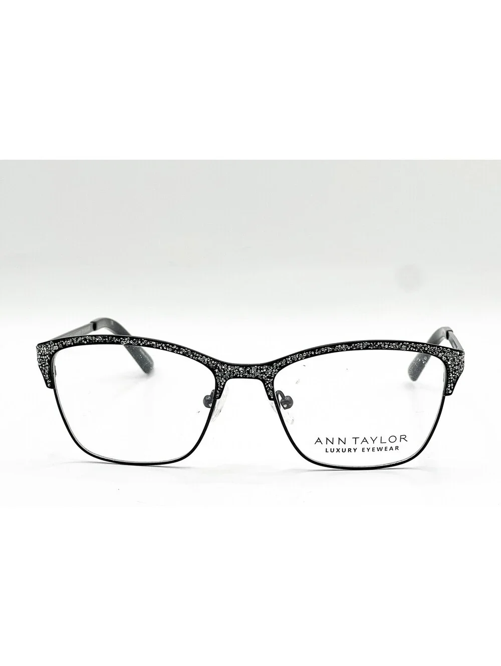 Ann Taylor At002 C01 Matte Black Authentic Eyeglasses 52-16-135